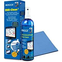 Rogge 10025 kit de limpieza para computadora Líquido y paños secos-húmedos para limpieza de equipos LCD-TFT-Plasma - Kit…